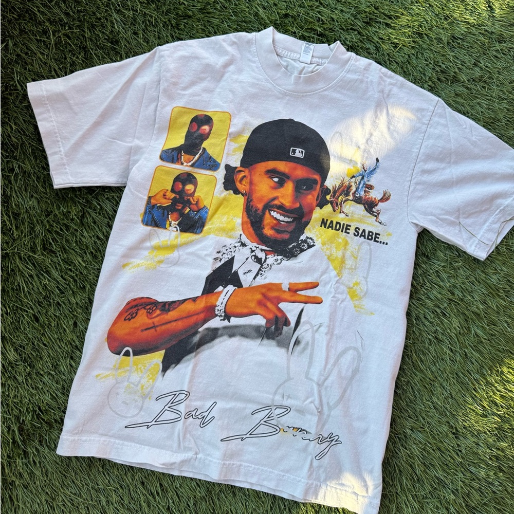 Bad Bunny T-Shirt. Oversized Small. New